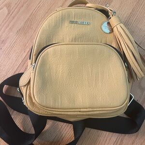 Steve Madden Mustard Backpack Bag